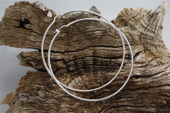 Stg Sil thread earrings