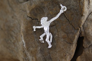 Stg Sil Monkey charm