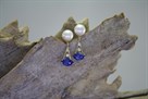 18ct Pearl and Tanzanite