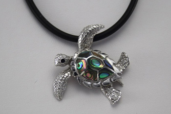 Small Turtle Pendant