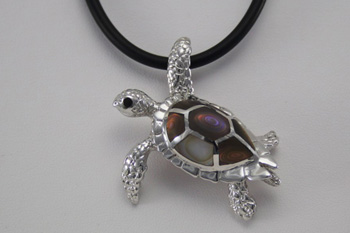 Medium Turtle Pendant