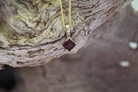 Garnet pendant